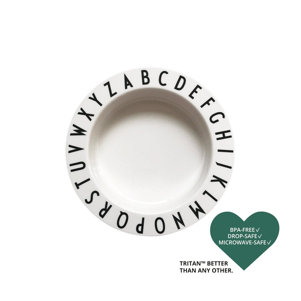 Eat & Learn Plate Set- White