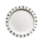 Eat & Learn Plate Set- White