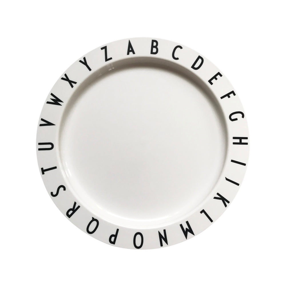 Eat & Learn Plate Set- White