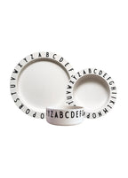 Eat & Learn Plate Set- White