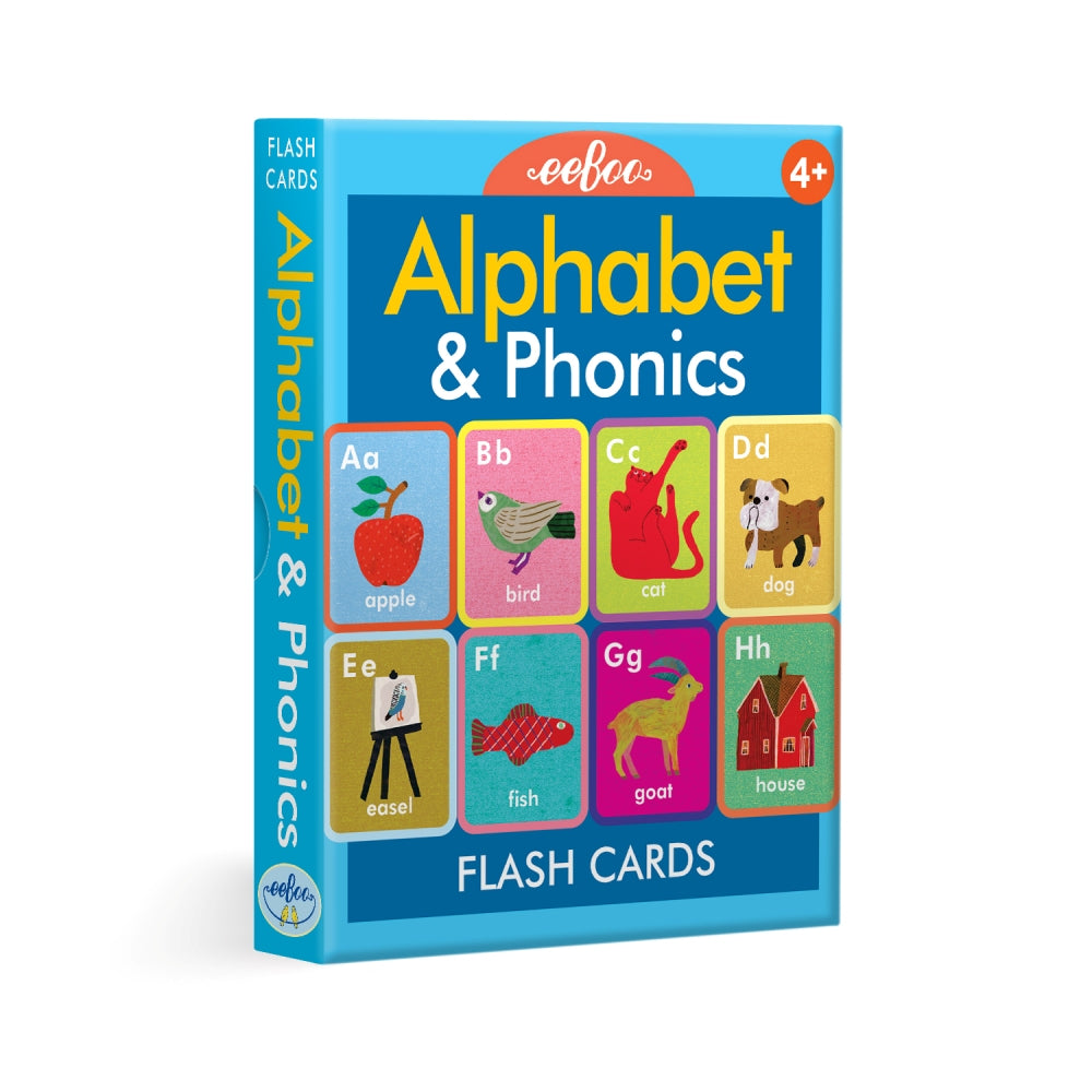 Alphabet & Phonics Flash Cards