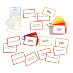 100 Sight Words Level 1 Literacy Flash Cards