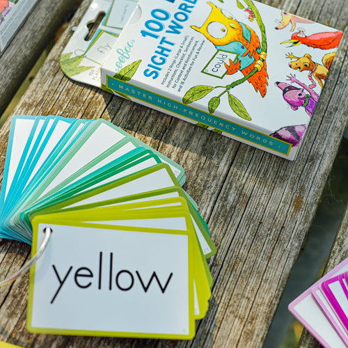 100 Sight Words Level 2 Literacy Flash Cards