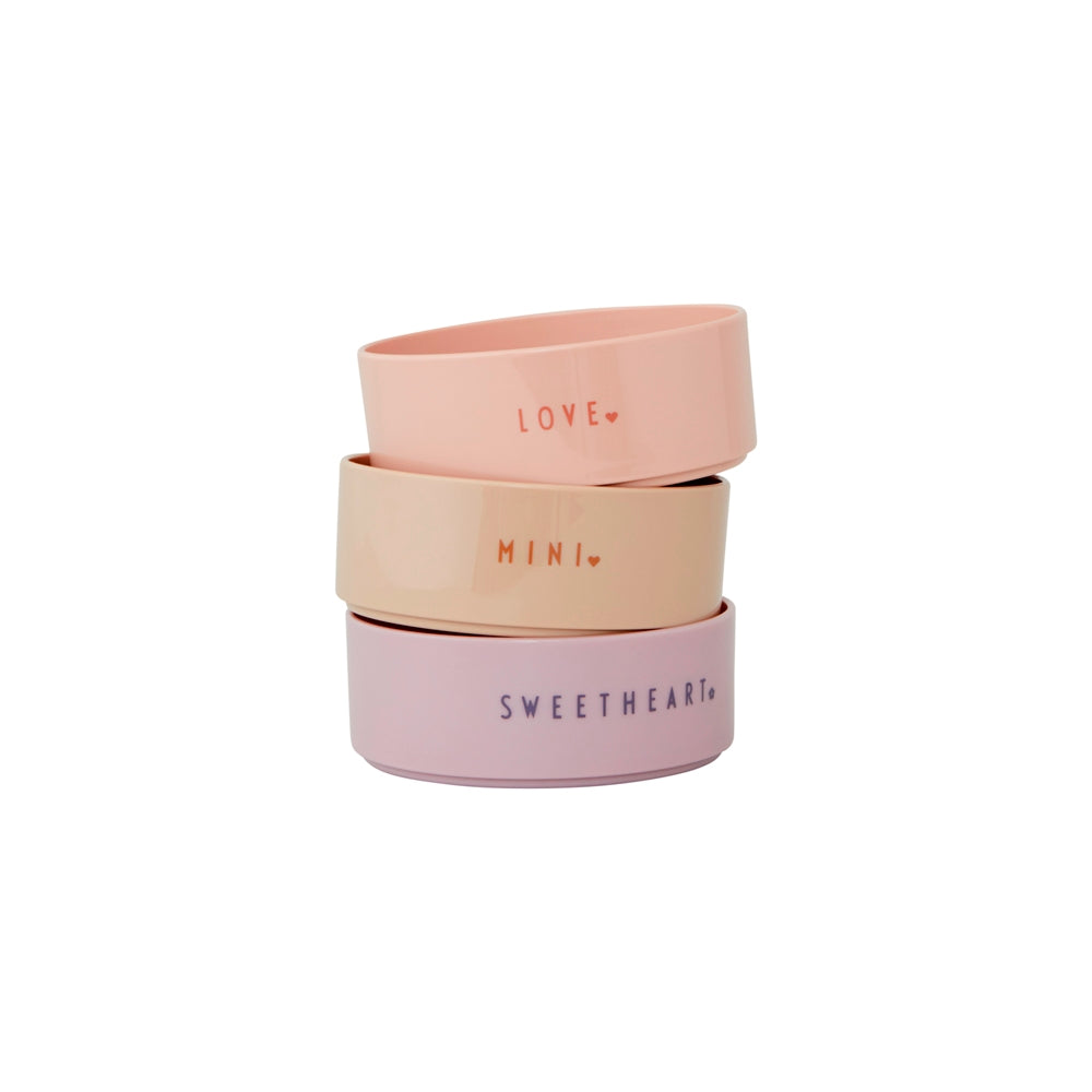 Mini Bowl Set - Lavender/Nude/Beige