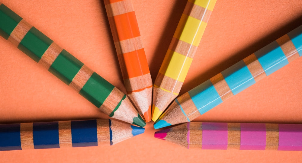 Otters at Play 6 Jumbo Double Pencils