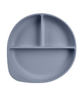 Plate with  Suction - Blue Dusk