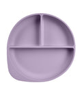 Plate With Suction - Lilac