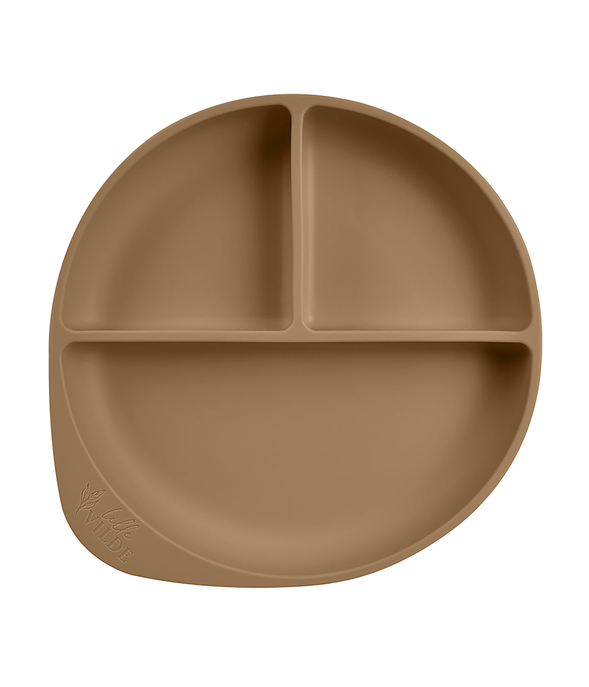 Plate With Suction - Nature