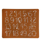 Play Mats - Numbers (Cocoa)