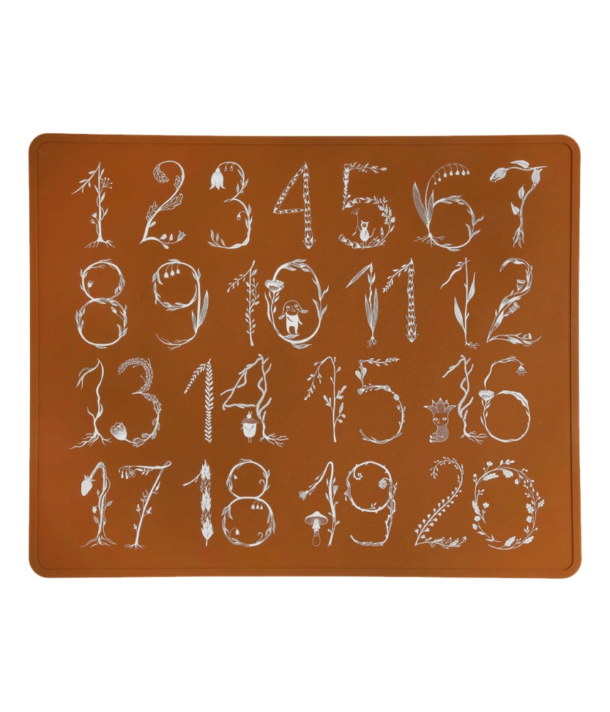Play Mats - Numbers (Cocoa)