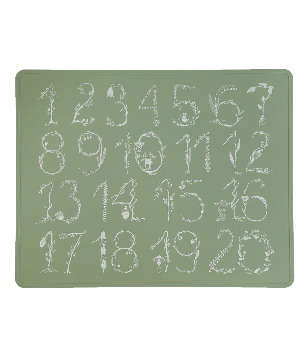 Play Mats- Number (Sage)
