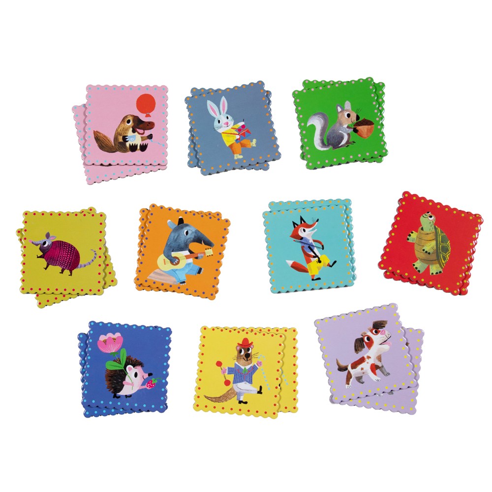 Pre-School Nice Animals Memory Game