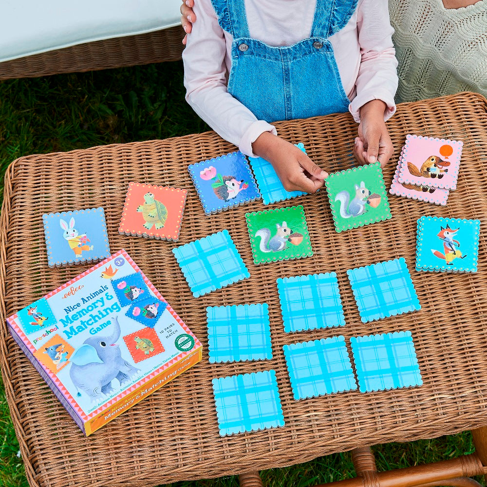 Pre-school Nice Animals Memory Game