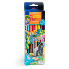 Rainforest 6 Jumbo Double-Sided Color Pencils