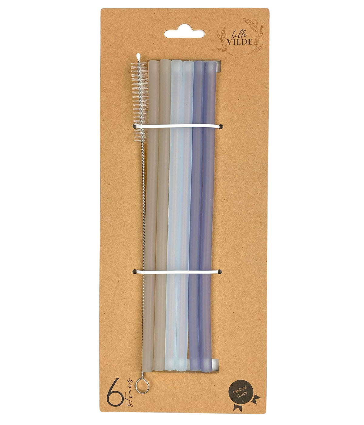 Silicone Straws - Sky