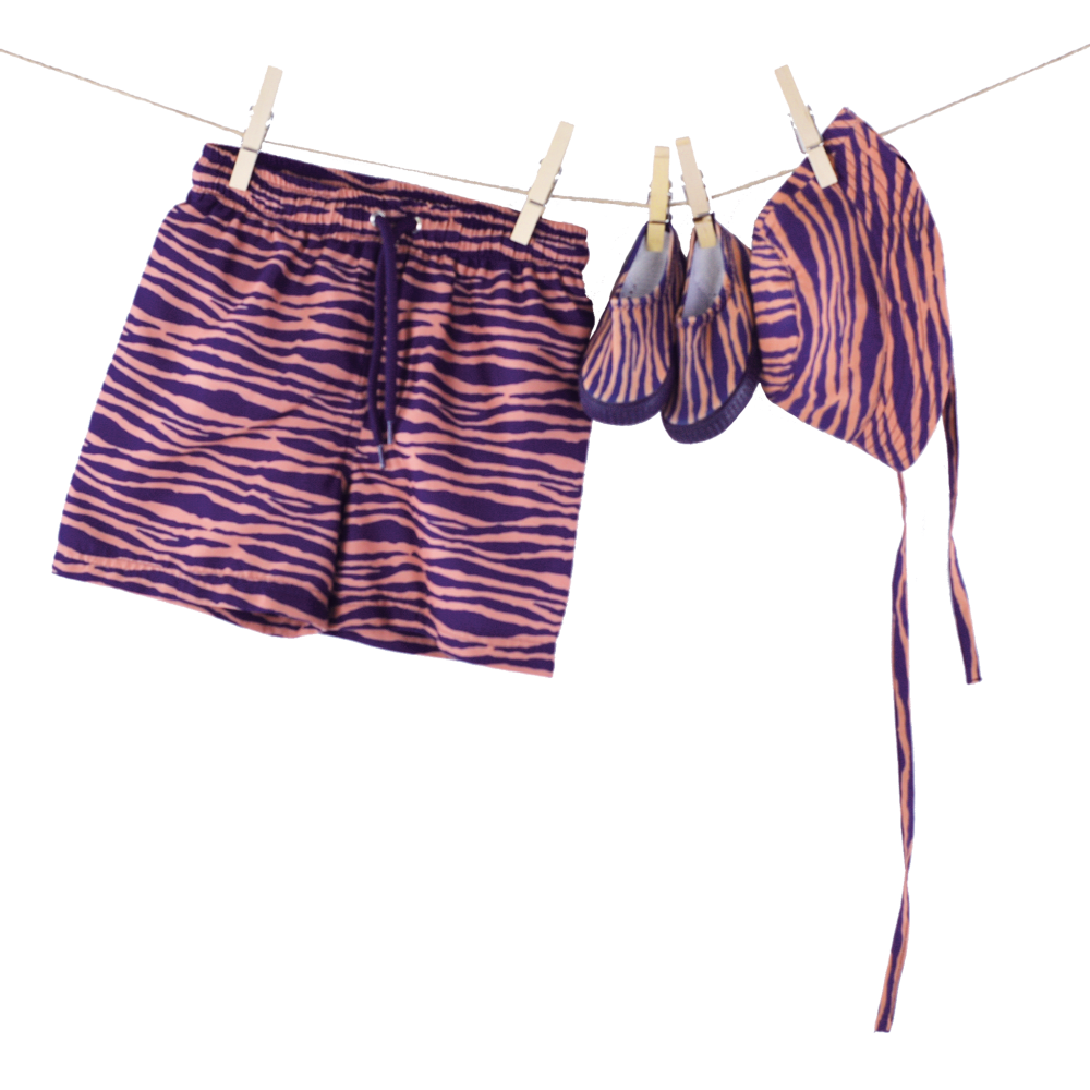 Water Shoes - Blue Zebra