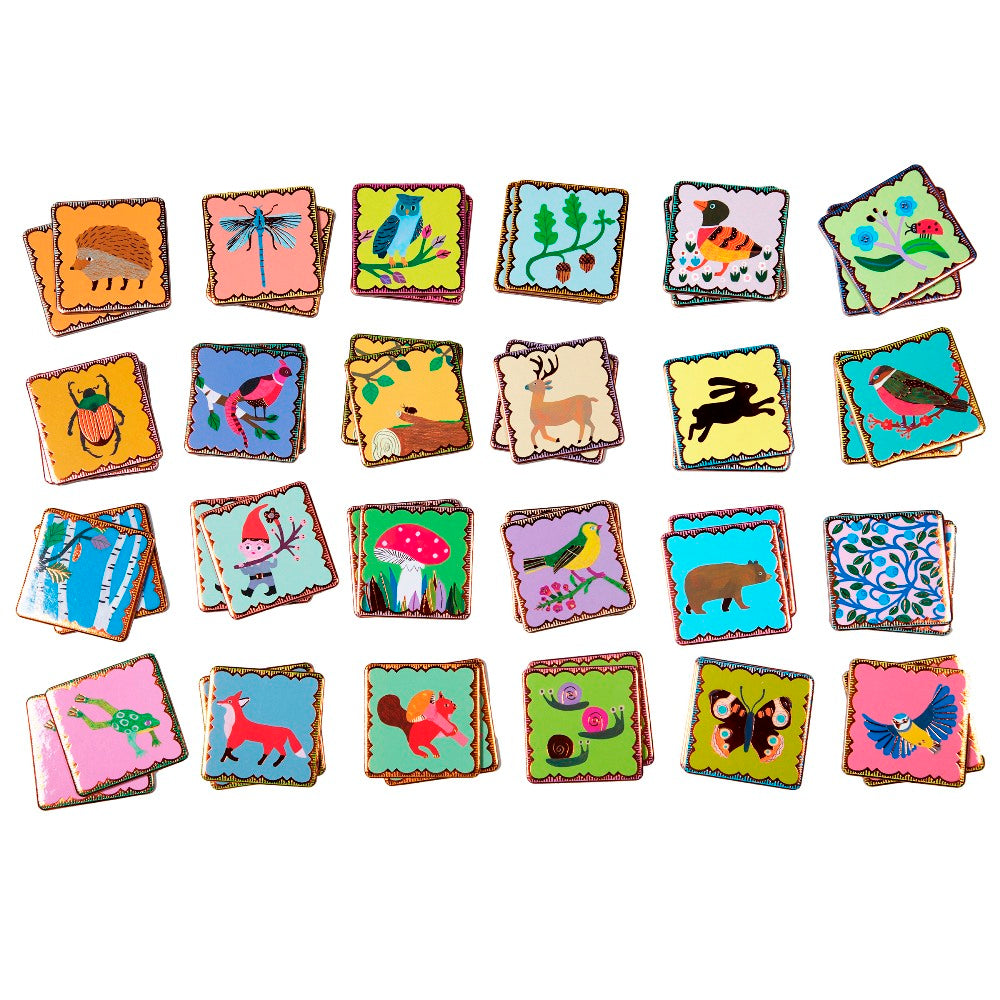Woodland Memory & Matching Game