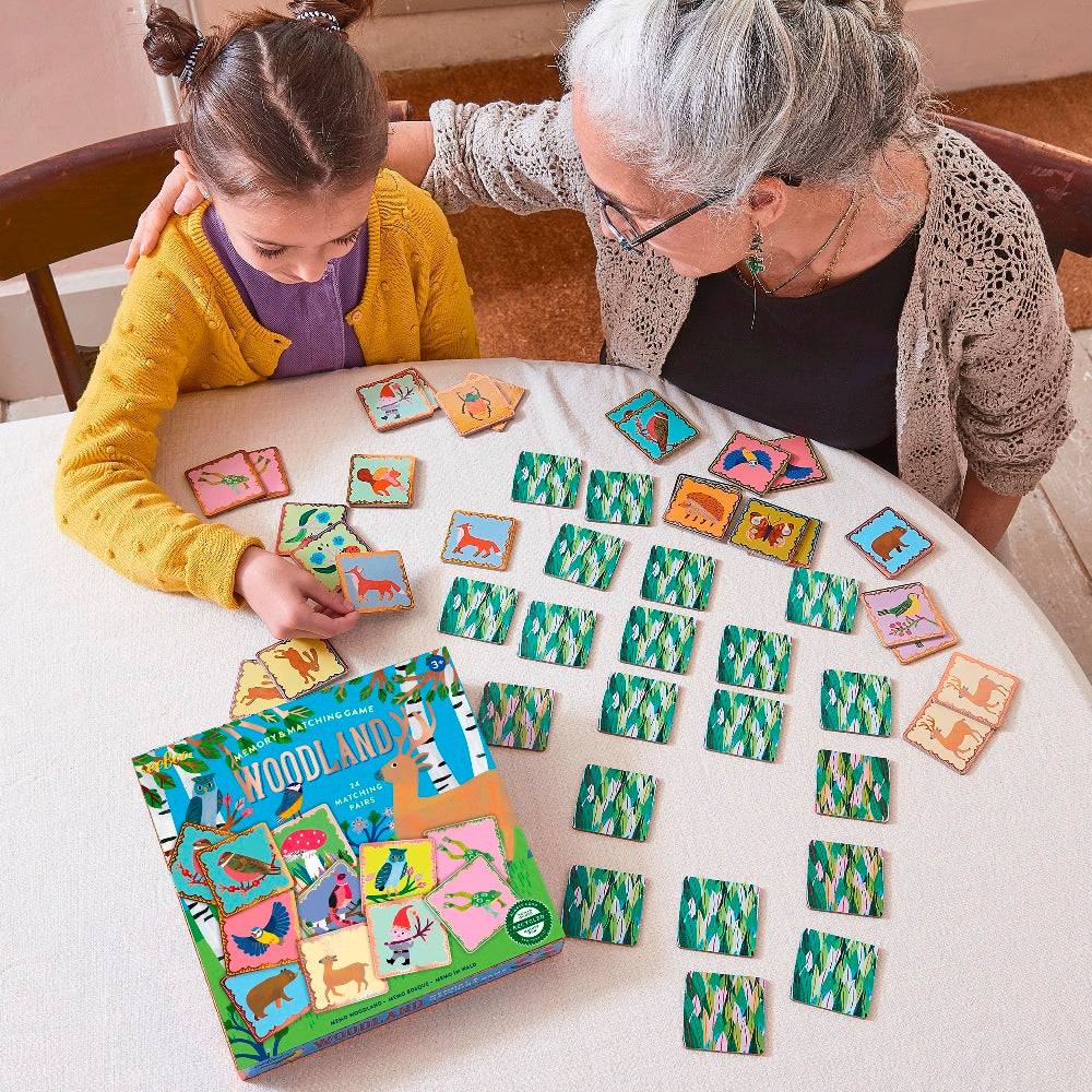 Woodland Memory & Matching Game