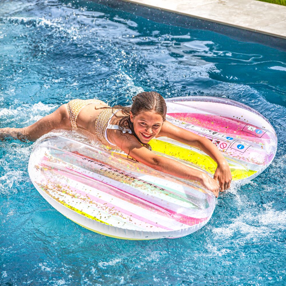 Rainbow Heart Float
