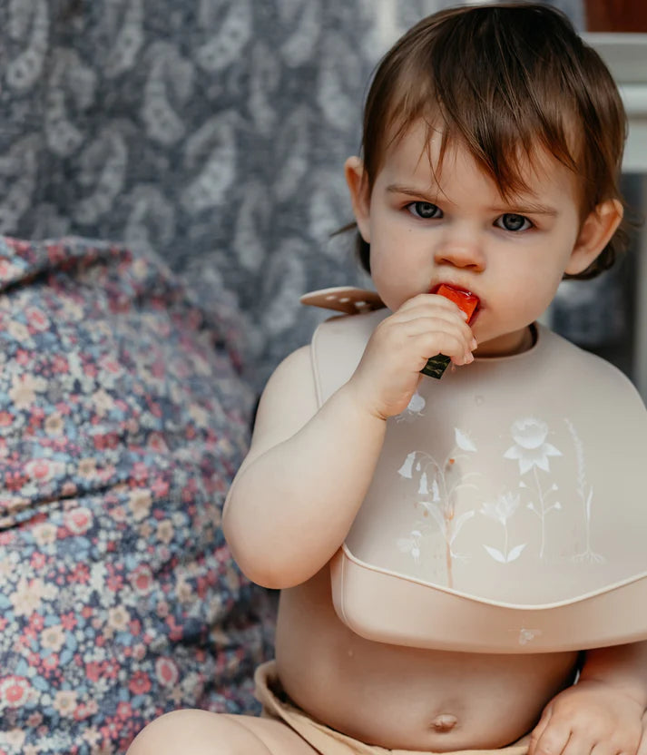 Bibs - Printed (Terra & Cream)